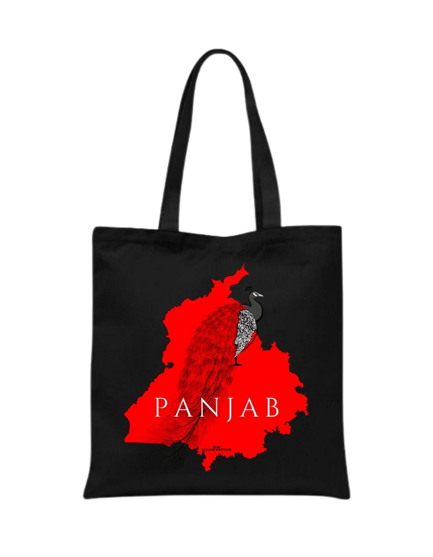RED PUNJAB TOTE BAG