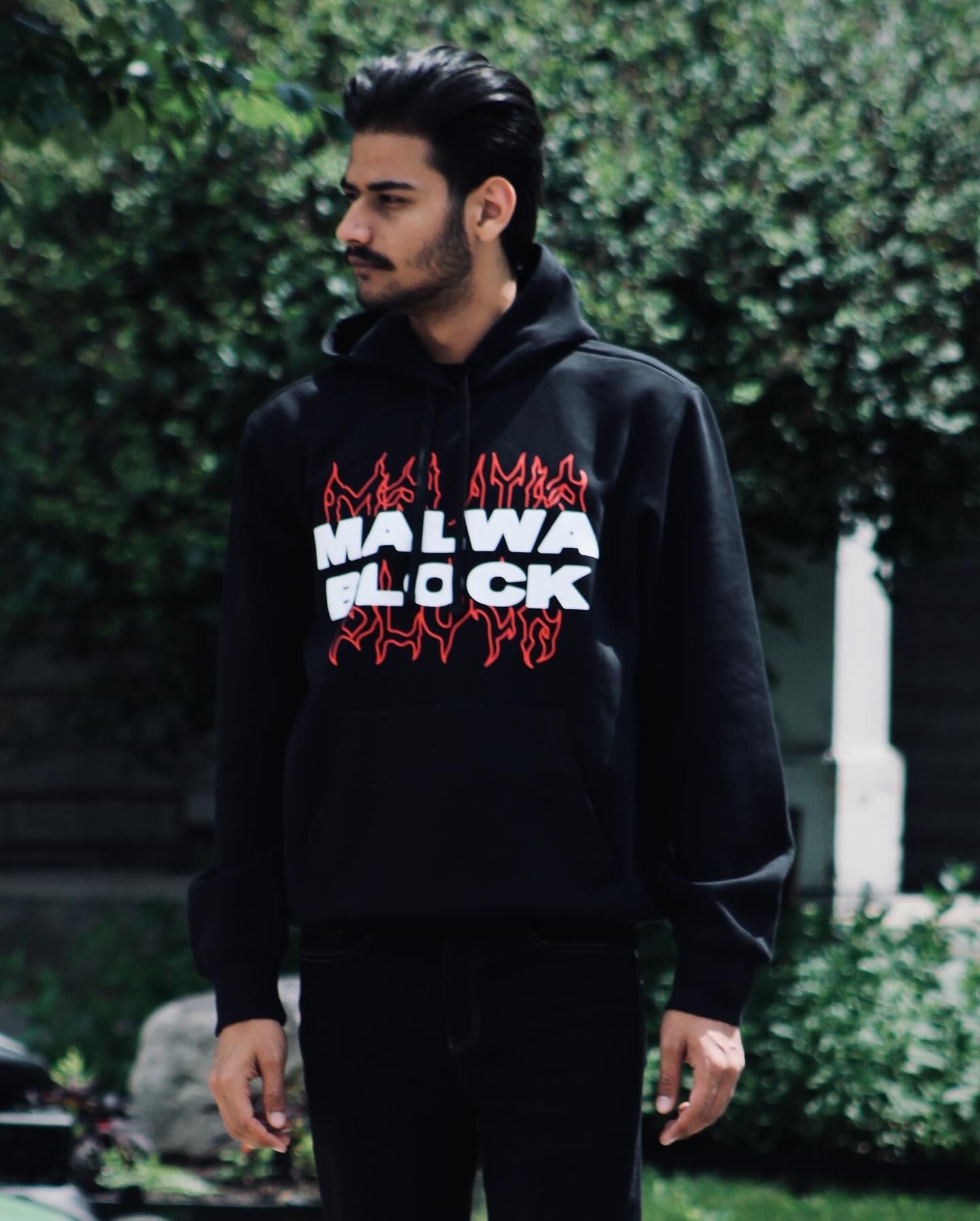 MALWA BLOCK UNISEX HOODIE
