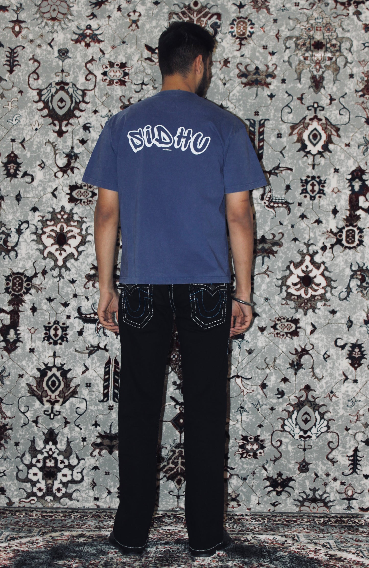 SIDHU BLUE STONE WASHED TEE