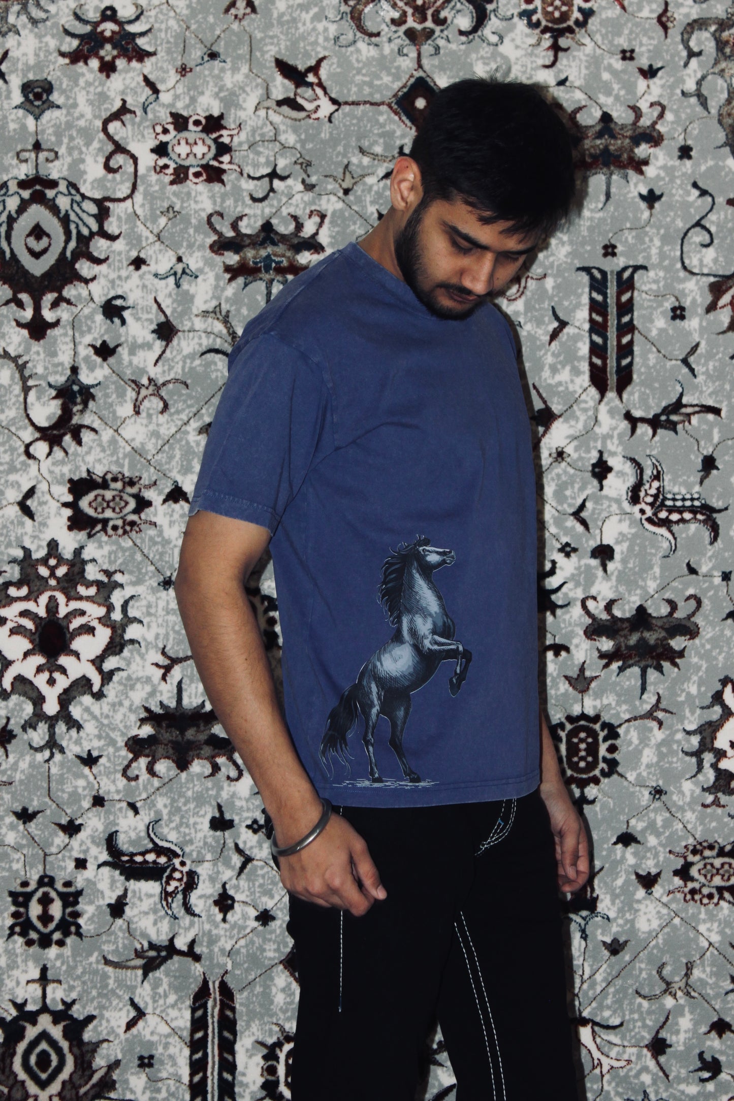 SIDHU BLUE STONE WASHED TEE