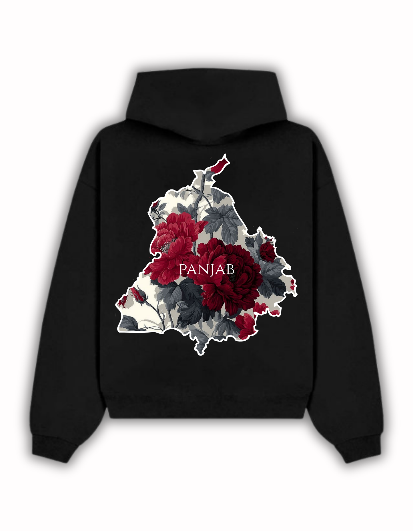 ROSE PANJAB UNISEX OVERSIZED HOODIE