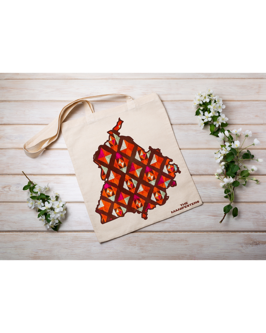 PHULKARI TOTE BAG