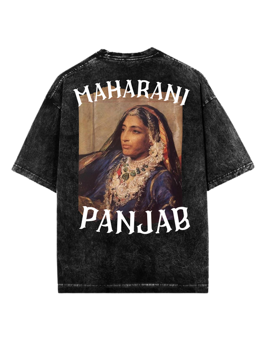 MAHARANI JIND KAUR STONE WASHED TEE