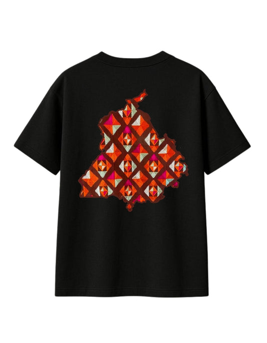 PHULKARI TSHIRT FOR WOMEN