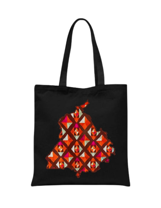 PHULKARI TOTE BAG
