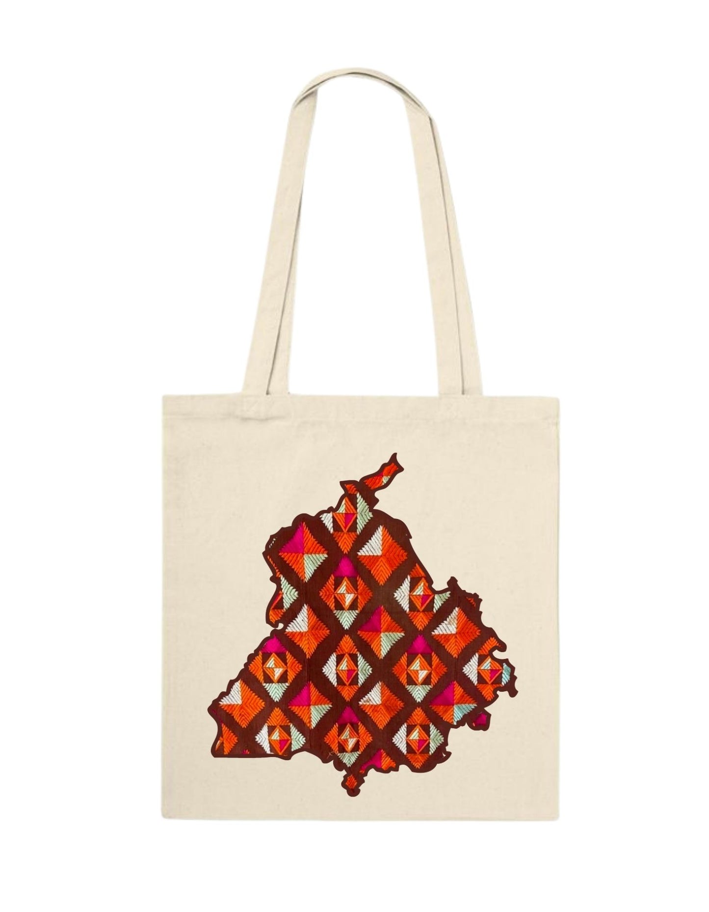 PHULKARI TOTE BAG
