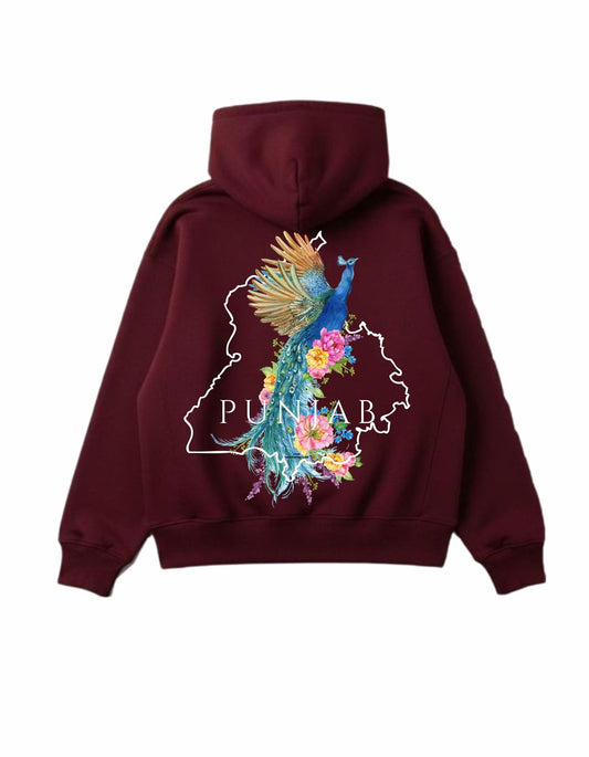 PEAFOWL PUNJAB UNISEX HOODIE