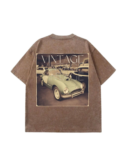 VINTAGE UNISEX STONEWASHED T-SHIRT