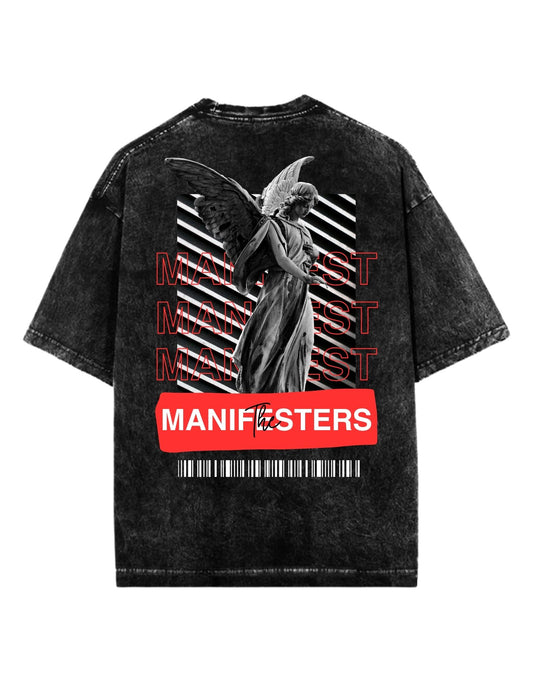 MANIFEST UNISEX STONEWASHED T-SHIRT